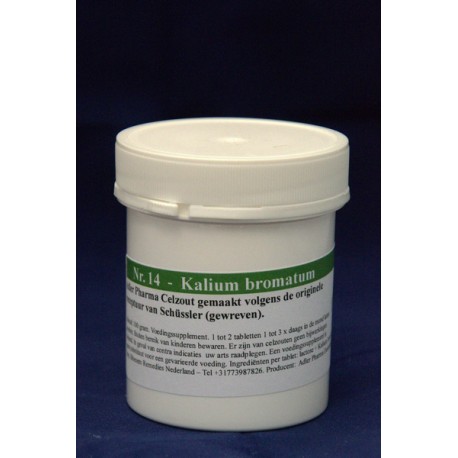 Celzout nr 14 - Kalium bromatum